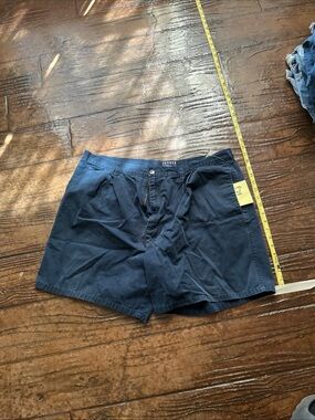 Trader Bay Men’s Dark Navy Flat Front Shorts